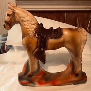 Vintage Chalk figurineTrigger, Roy Rogers horse